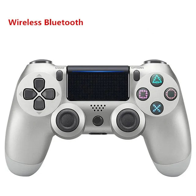 Bluetooth/Wired Dual Vibration Gamepad for PS4 & PS3
