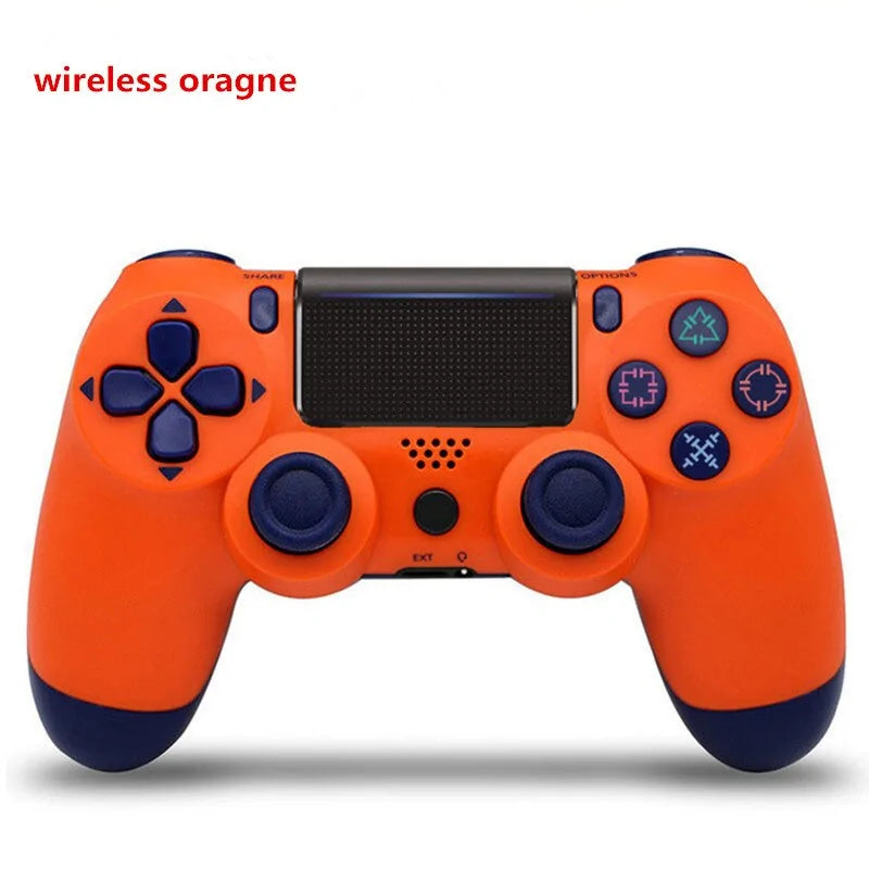 Bluetooth/Wired Dual Vibration Gamepad for PS4 & PS3