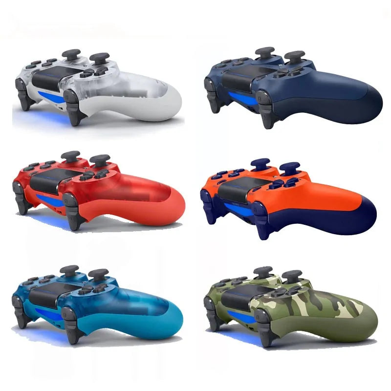 Bluetooth/Wired Dual Vibration Gamepad for PS4 & PS3