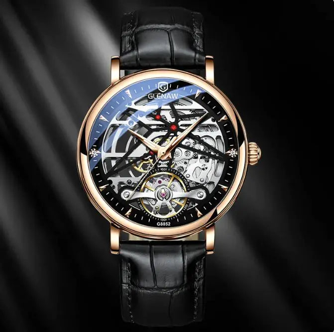 Glenn Watch Male Automatic Hollow Mechanical Watch