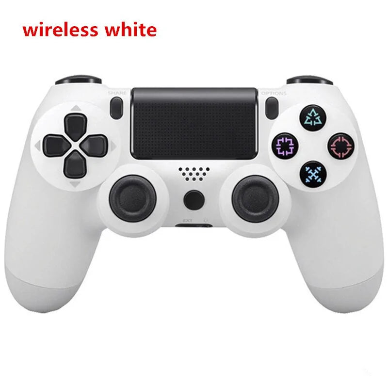 Bluetooth/Wired Dual Vibration Gamepad for PS4 & PS3