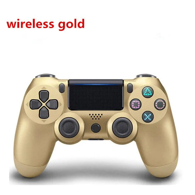 Bluetooth/Wired Dual Vibration Gamepad for PS4 & PS3