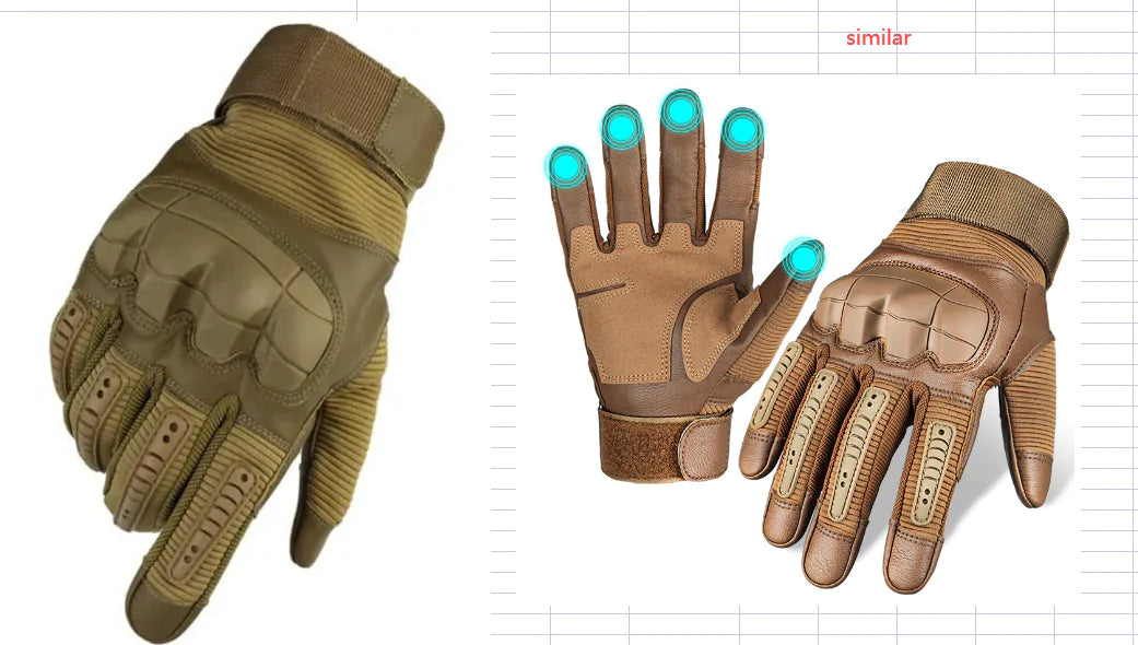 Hard Knuckle Protection Gloves