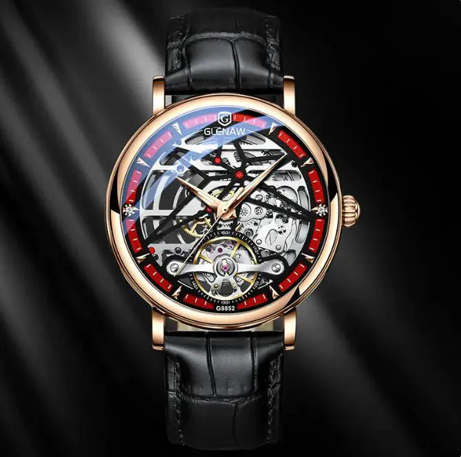 Glenn Watch Male Automatic Hollow Mechanical Watch