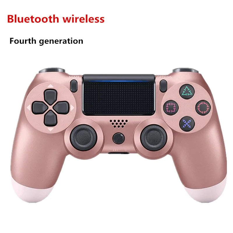 Bluetooth/Wired Dual Vibration Gamepad for PS4 & PS3