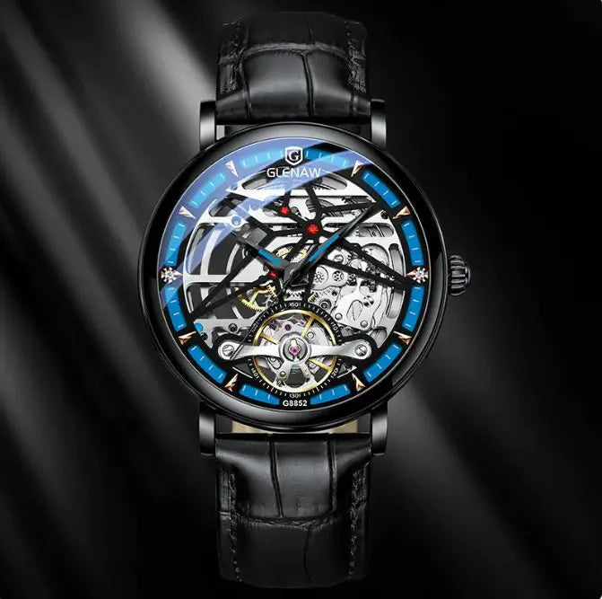 Glenn Watch Male Automatic Hollow Mechanical Watch