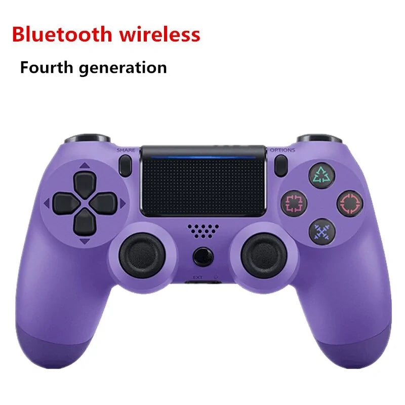 Bluetooth/Wired Dual Vibration Gamepad for PS4 & PS3