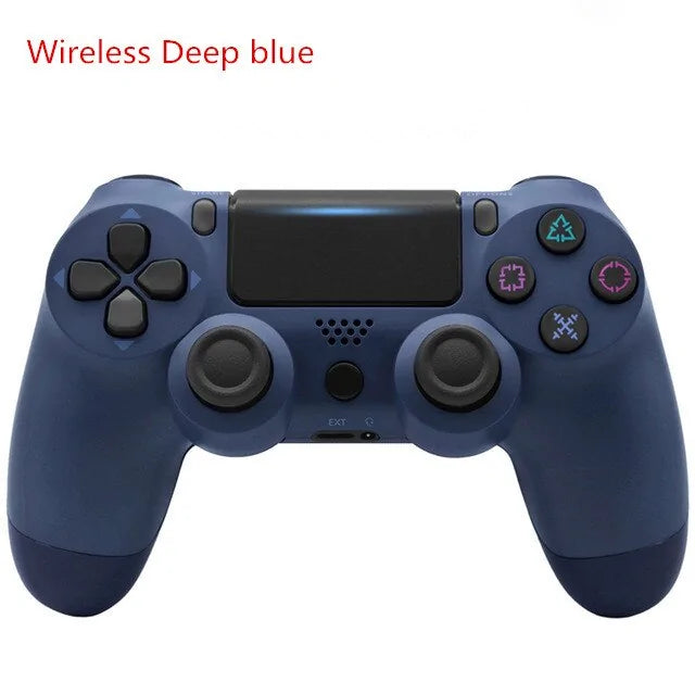 Bluetooth/Wired Dual Vibration Gamepad for PS4 & PS3