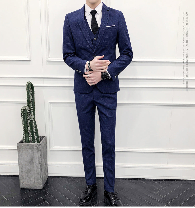 Wedding groomsmen wedding suit men's suit