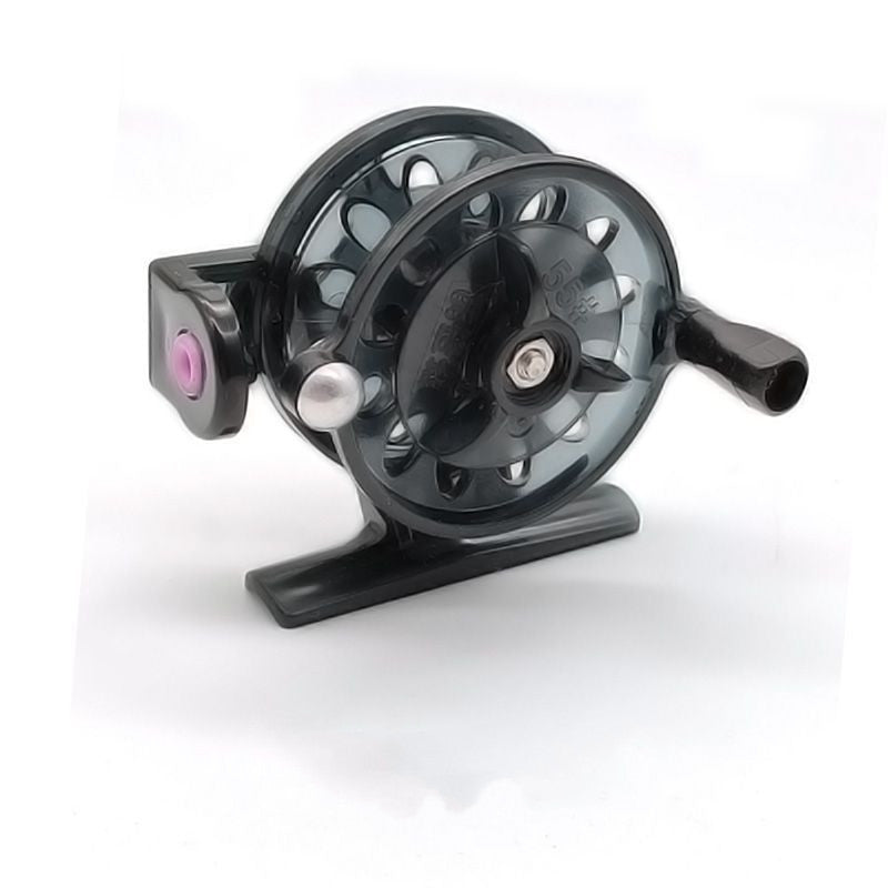 Ice Fishing Reel Winter Fishing Reel With Force-relieving Small Plastic
