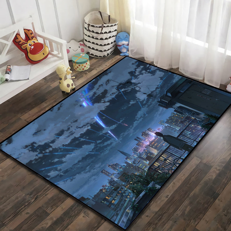 Japanese Cartoon Anime Carpet Bedroom Bedside