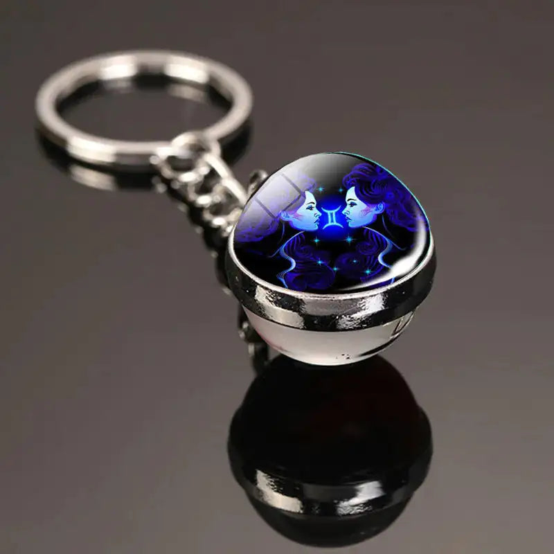 Zodiac Key Ring