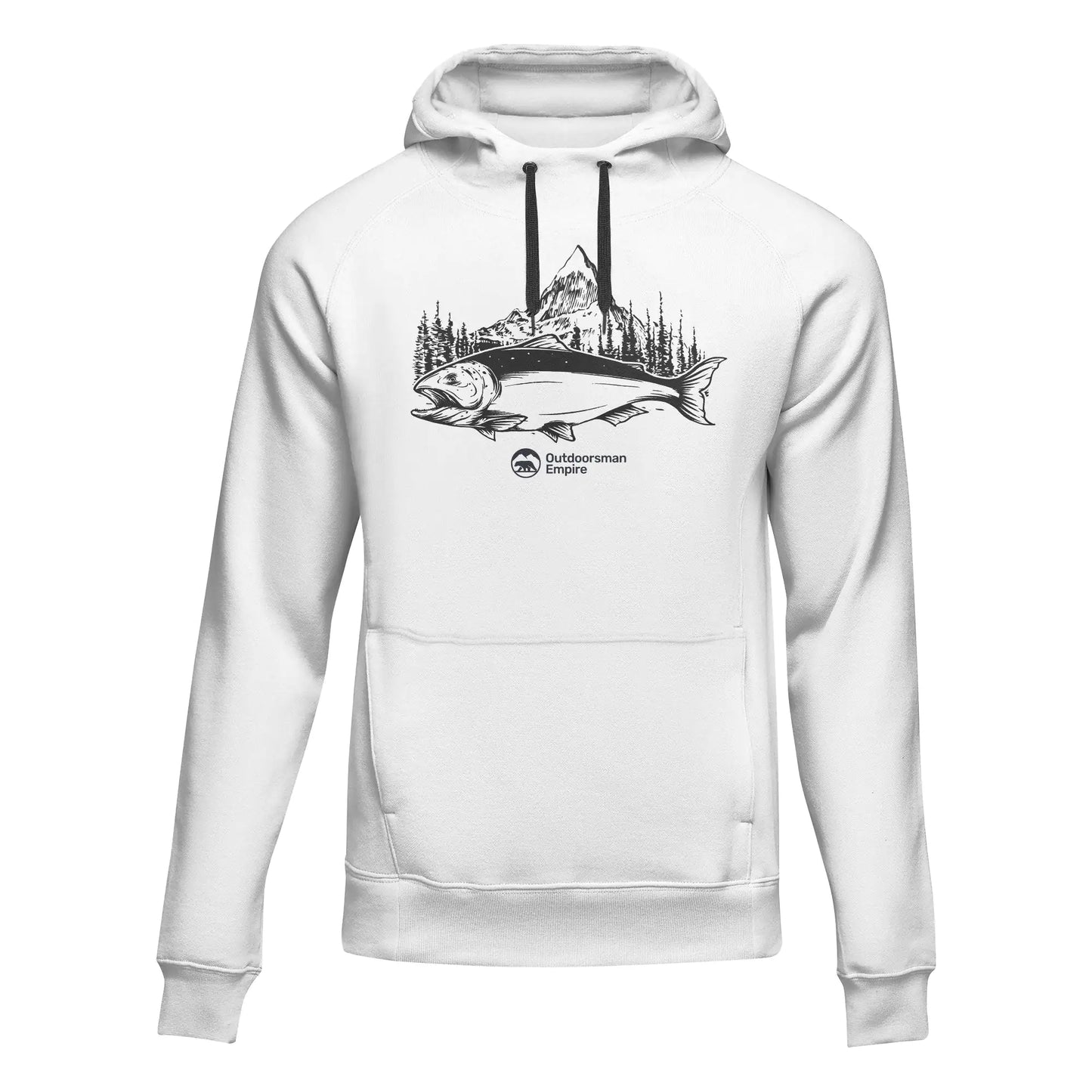 Fishing Mountain Unisex Hoodie