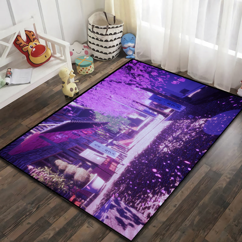 Japanese Cartoon Anime Carpet Bedroom Bedside
