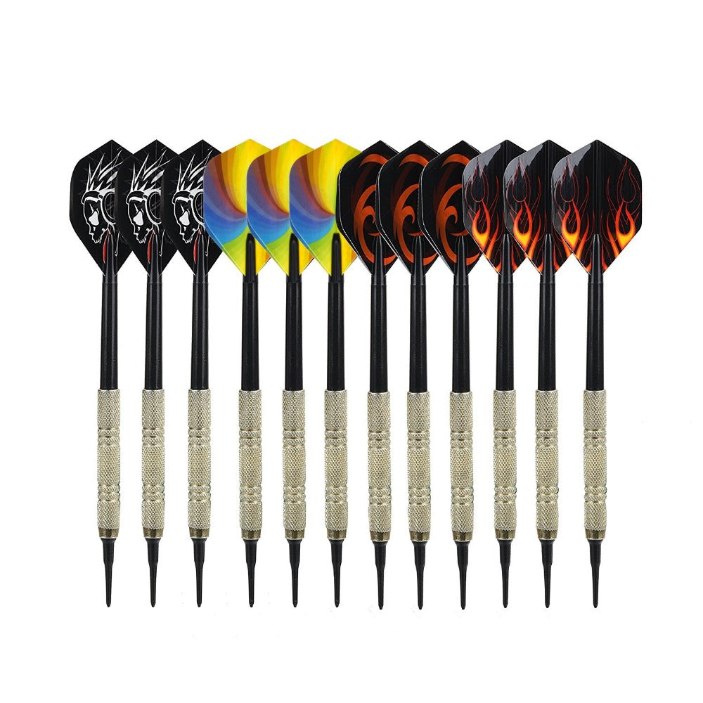 Darts 12 Pieces Darts Plastic Tip Set for Electronic Darts