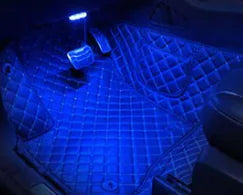 Car Interior Vibrant Lights