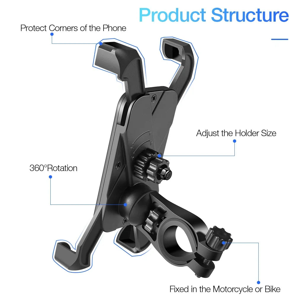 Motorbike and Bicycle Phone Holder