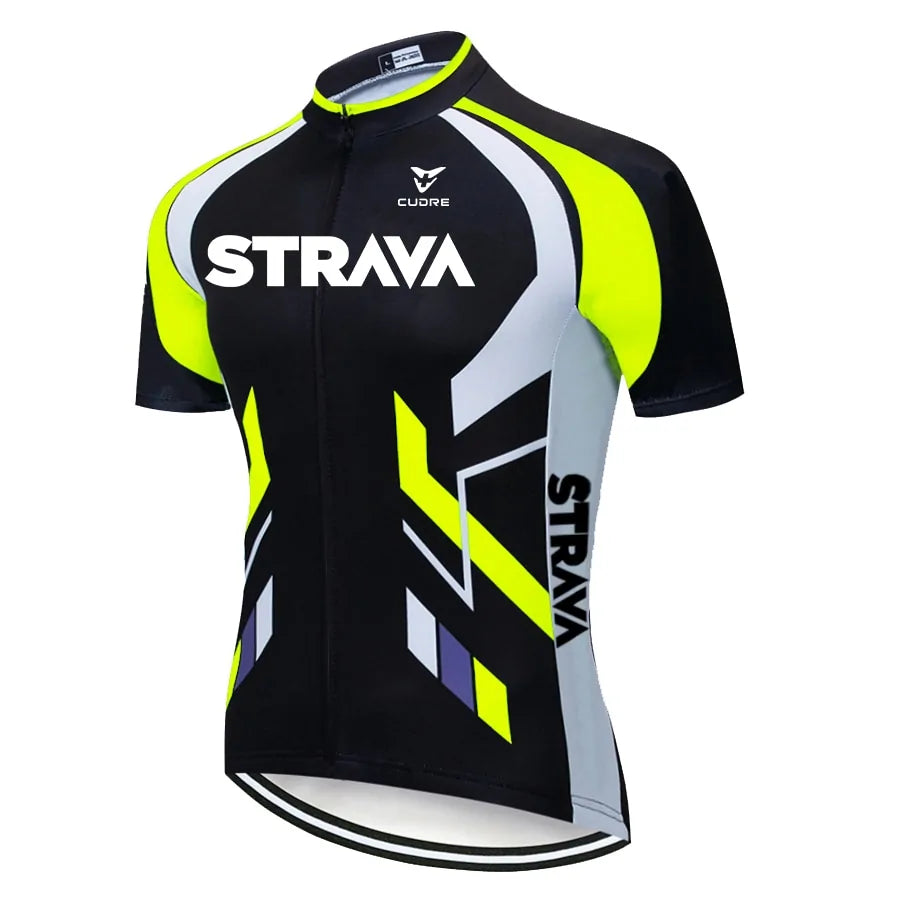 Fluorescent Green Cycling Jersey sets