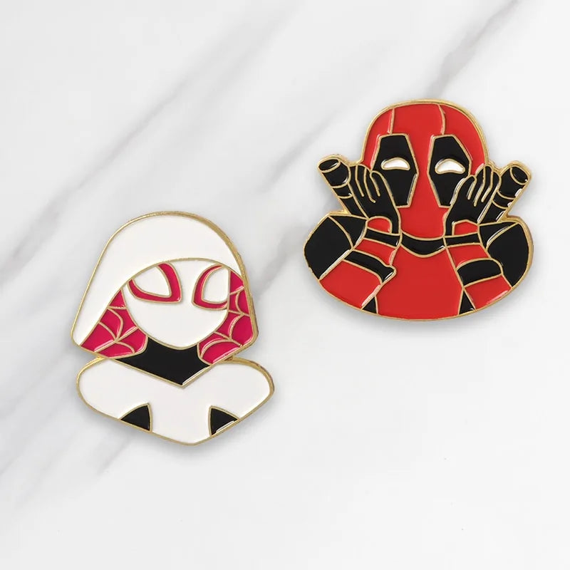 Marvel Avengers Collection Popular Cartoon Badges