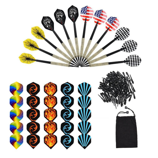 Darts 12 Pieces Darts Plastic Tip Set for Electronic Darts