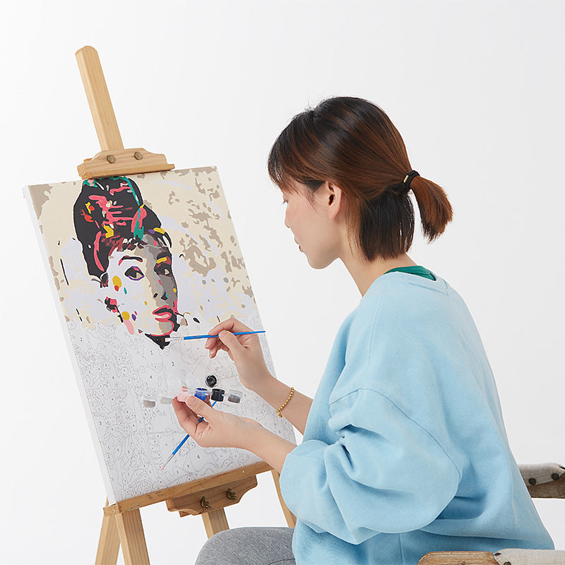 Digital Oil Painting Decoration DIY Anime