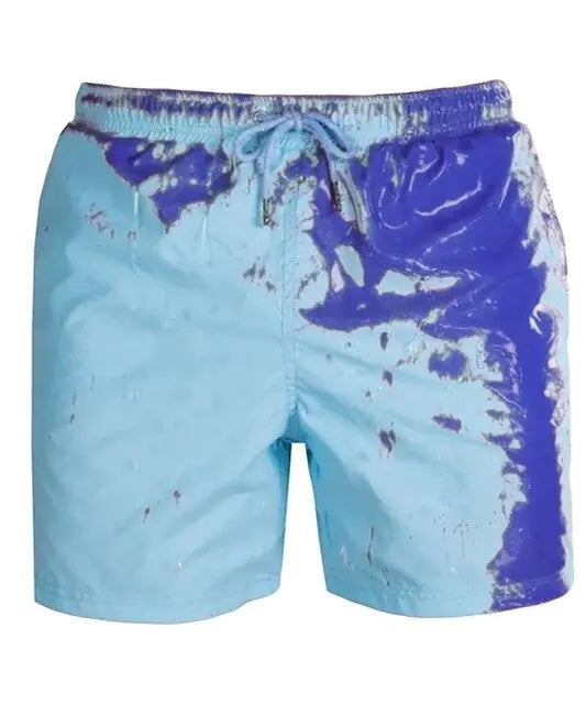 Magical Change Color Men's Beach Shorts