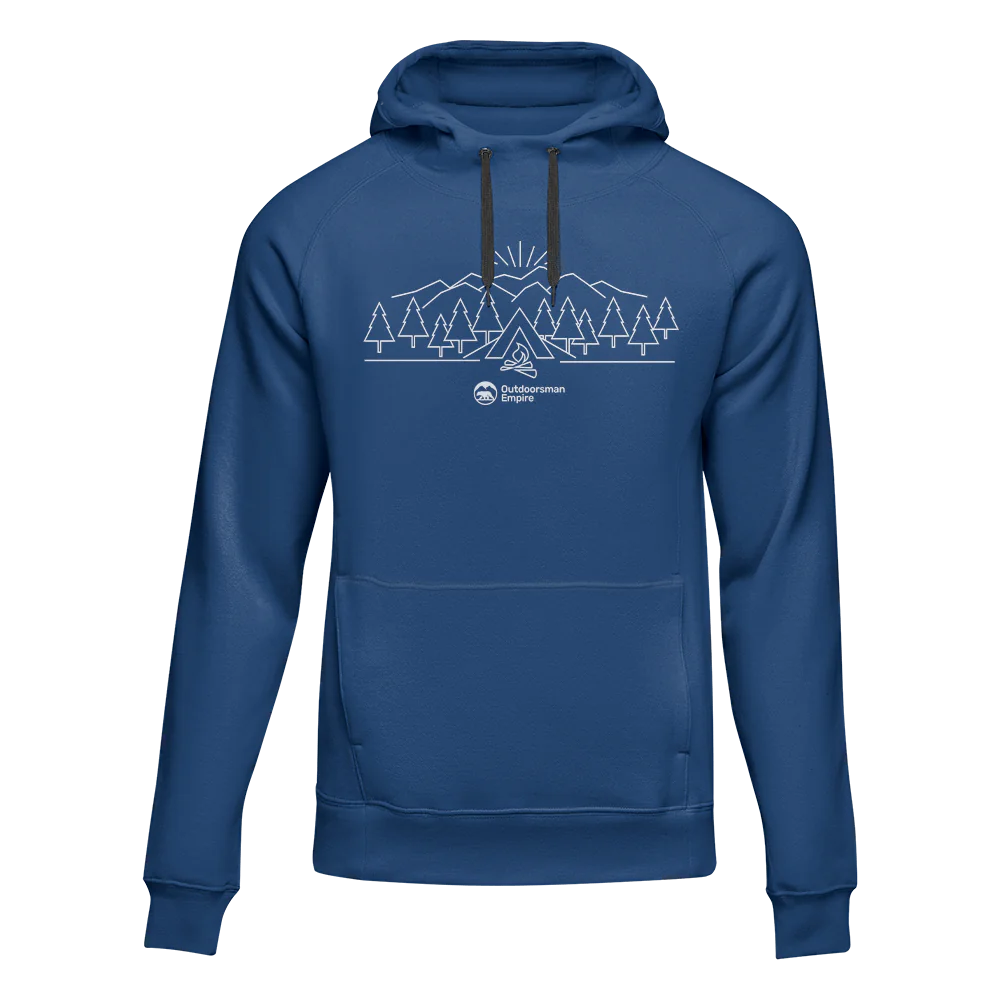 Camping Triangles Unisex Hoodie