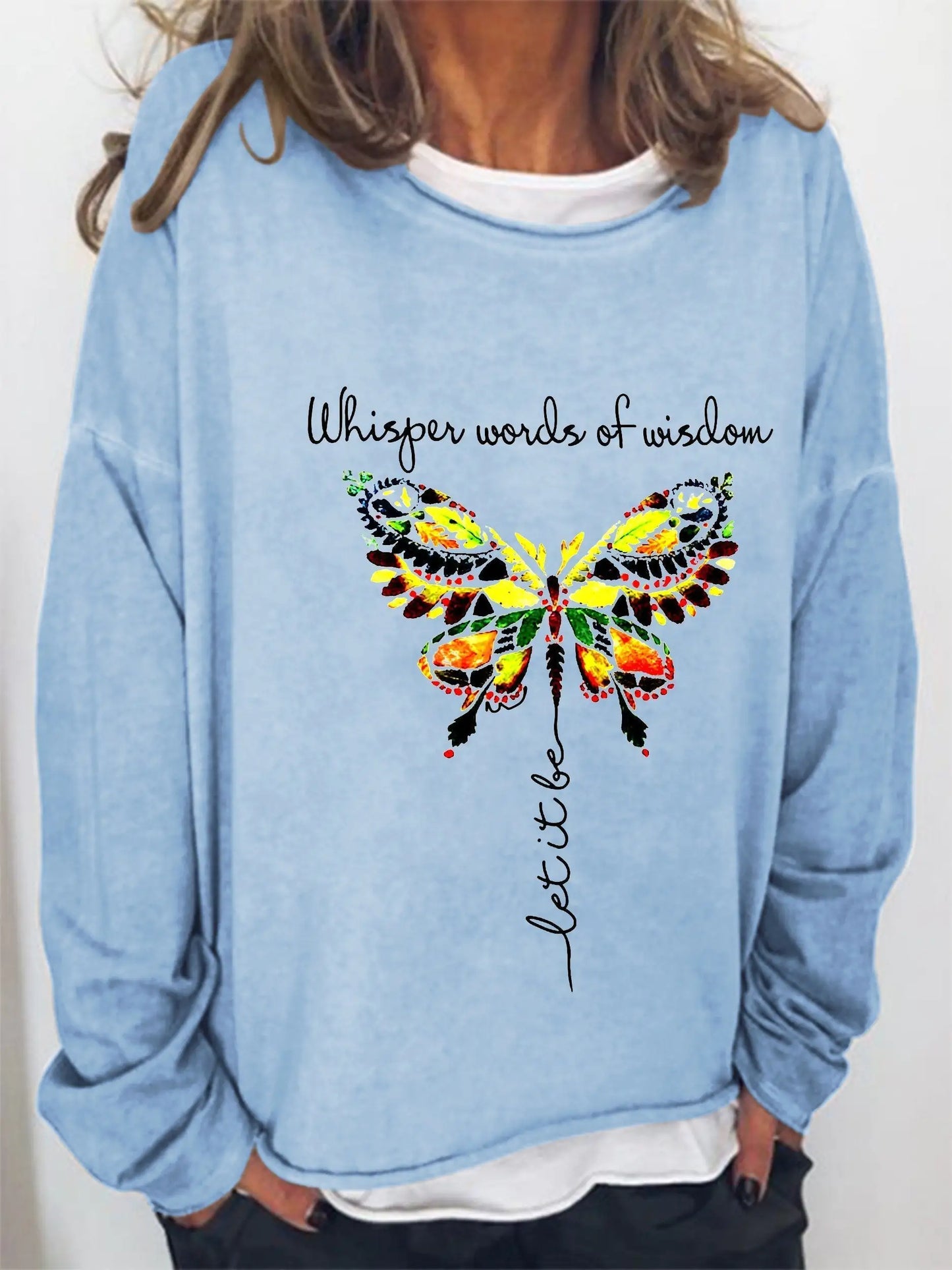 Women's "Words Of Wisdom" Long Sleeve