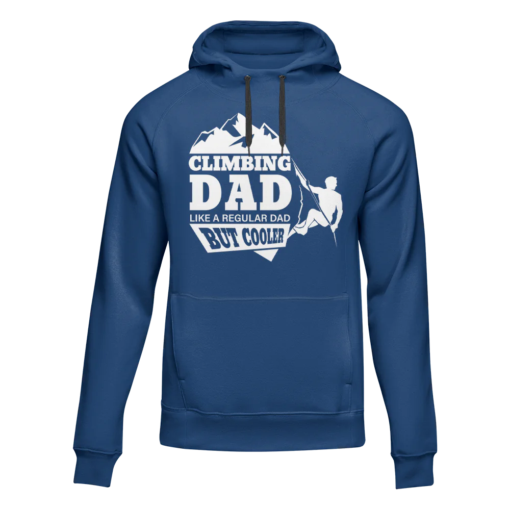 Climbing Dad Unisex Hoodie