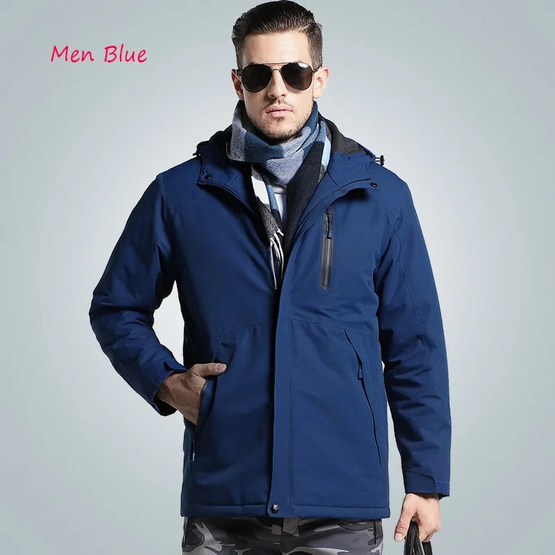 Winter Thick USB Heating Cotton Jackets