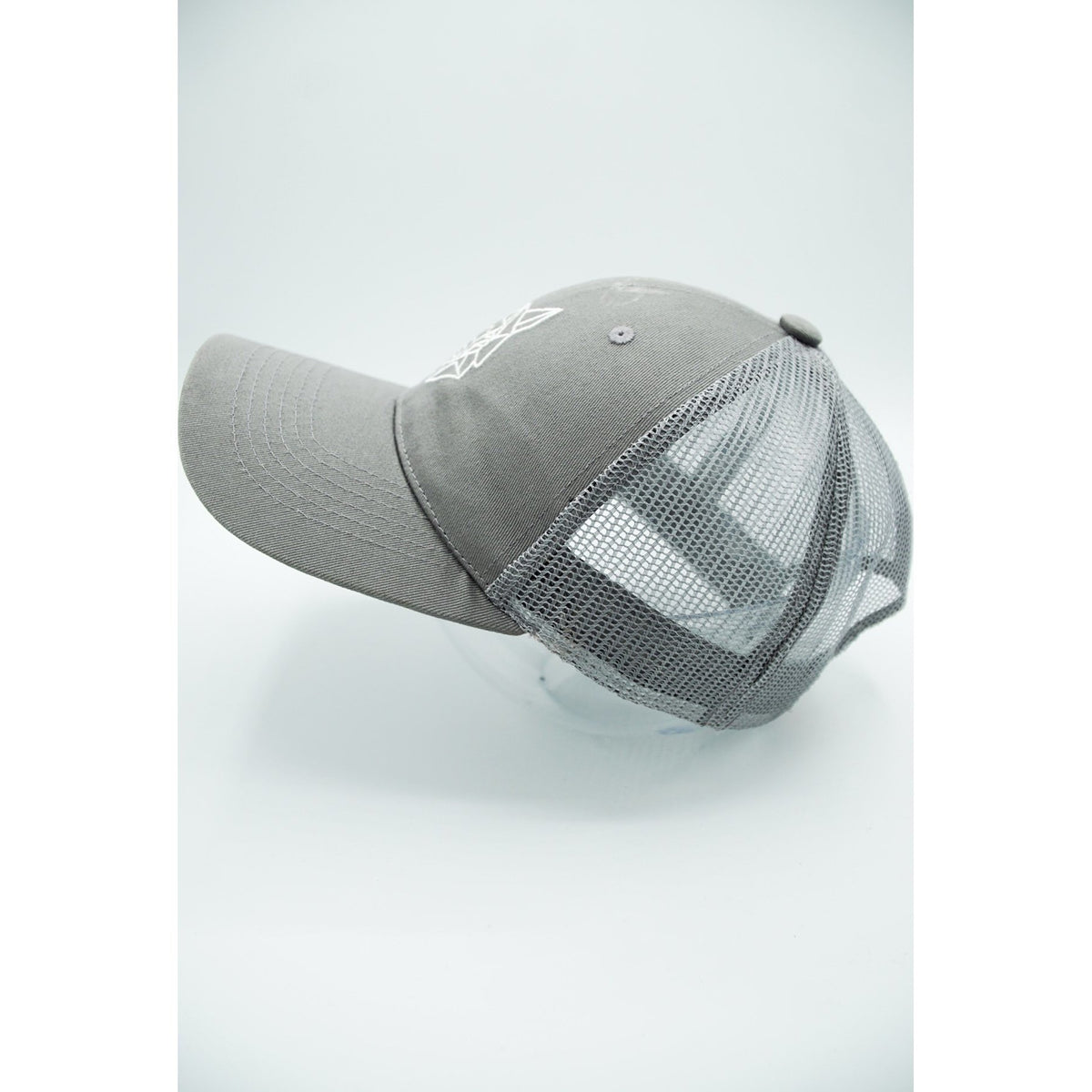 Gun Metal Grey TWL Mesh Trucker Cap