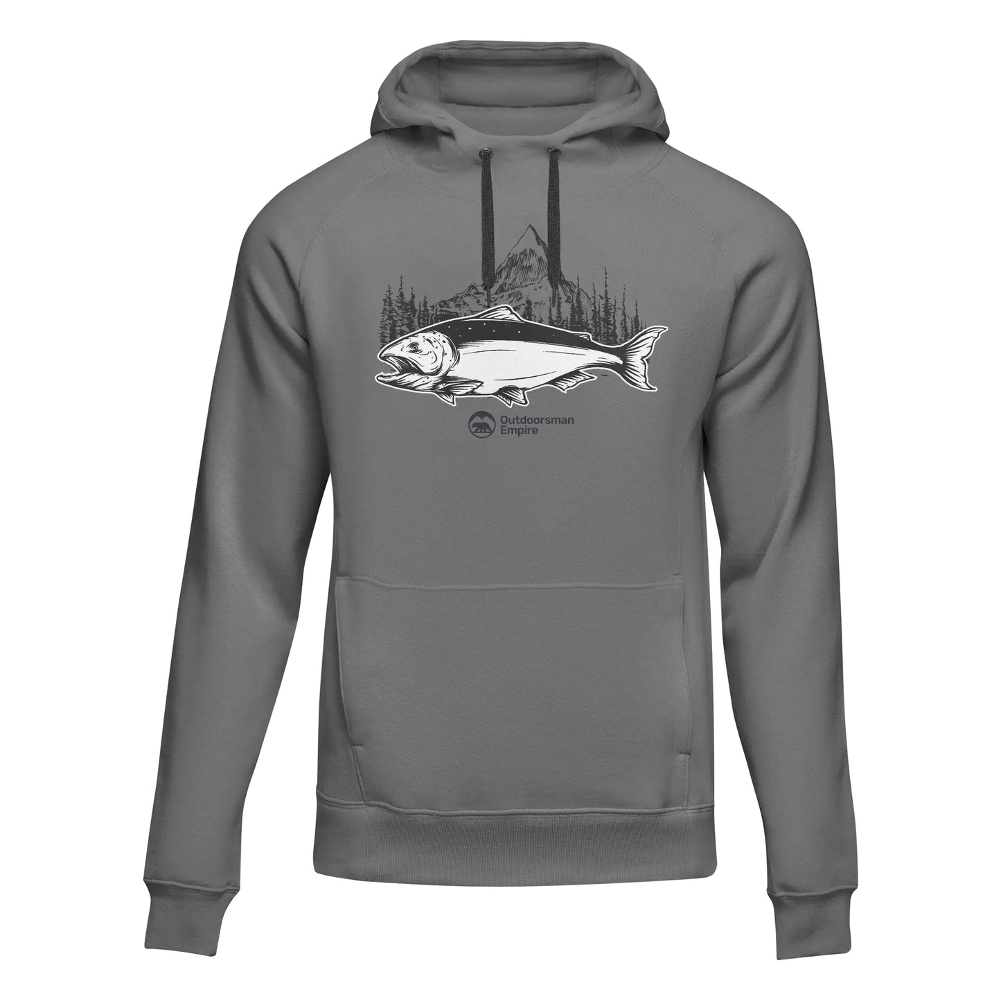 Fishing Mountain Unisex Hoodie