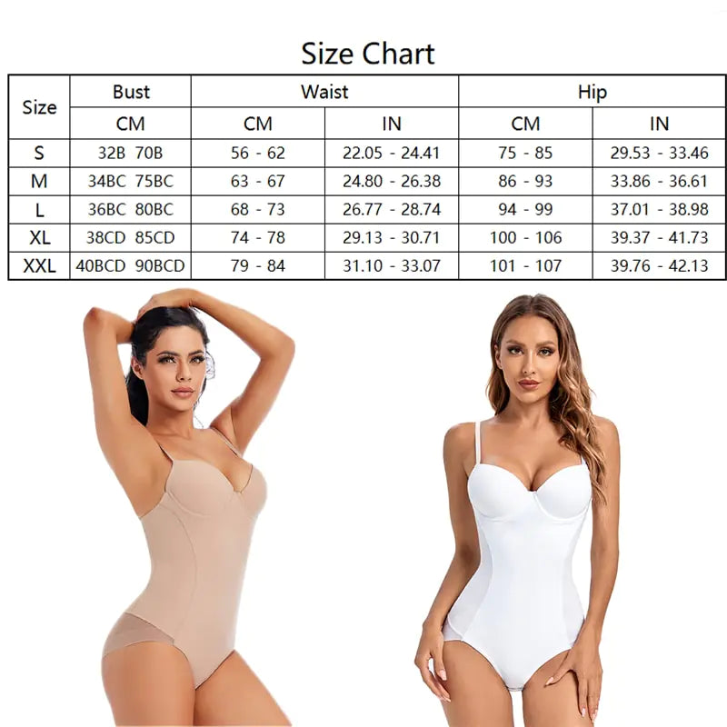 Reductive Slimming Bodysuit with Cup