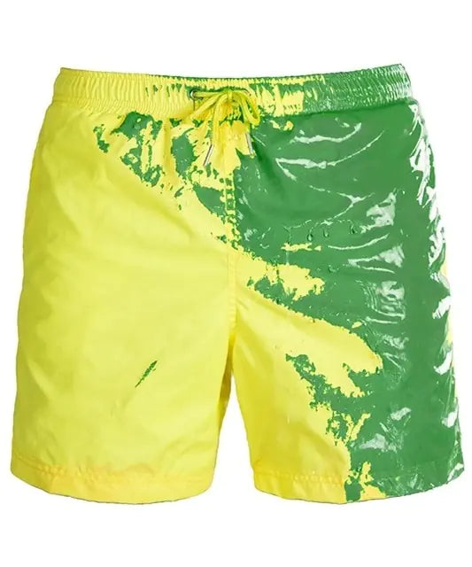 Magical Change Color Men's Beach Shorts