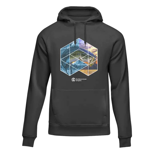 Fishing Geometry' Unisex Hoodie