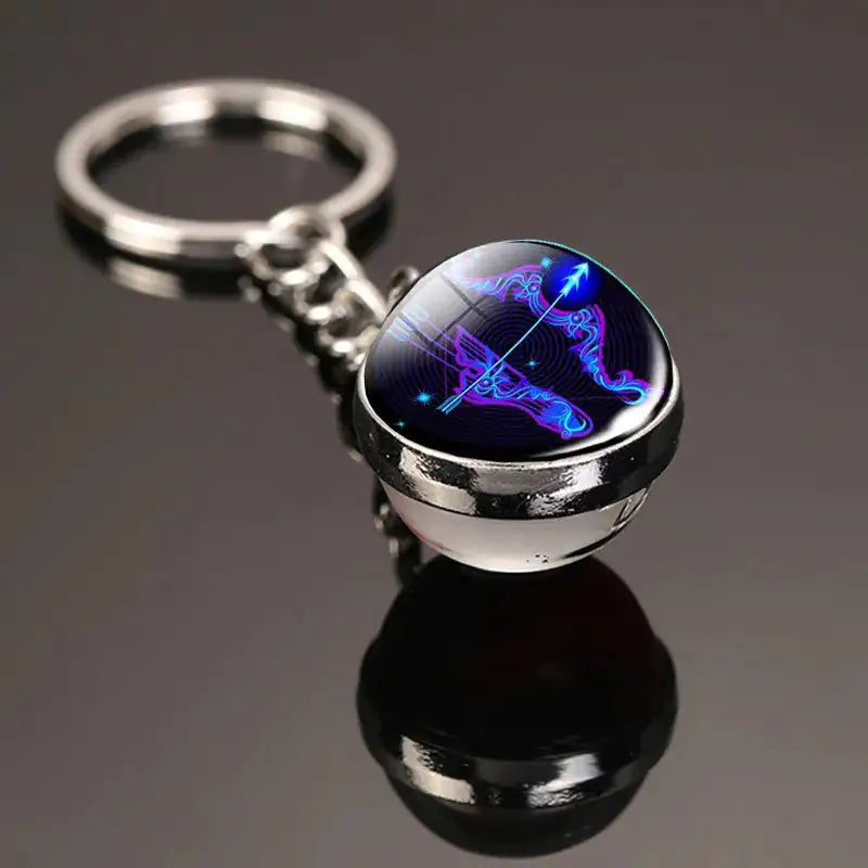 Zodiac Key Ring