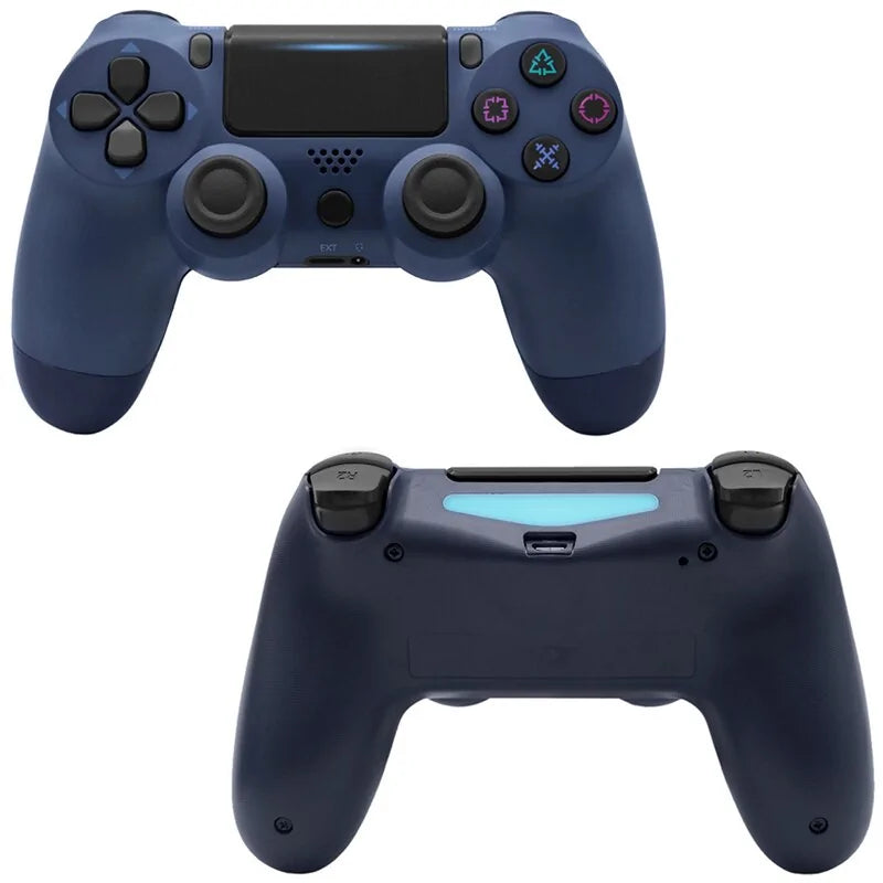 Bluetooth/Wired Dual Vibration Gamepad for PS4 & PS3