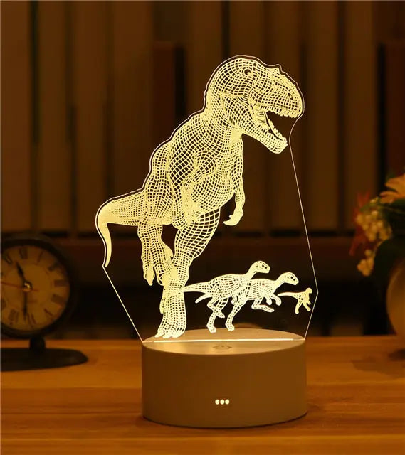 3D Led Night Light Model Toys