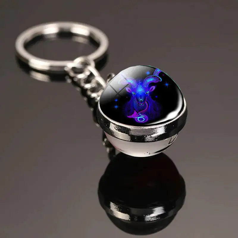 Zodiac Key Ring