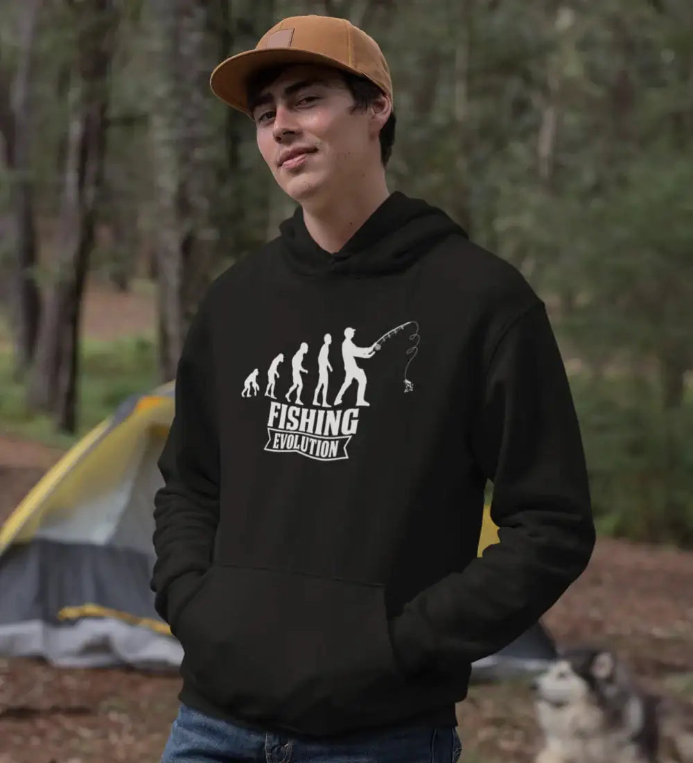 Fishing Evolution Unisex Hoodie