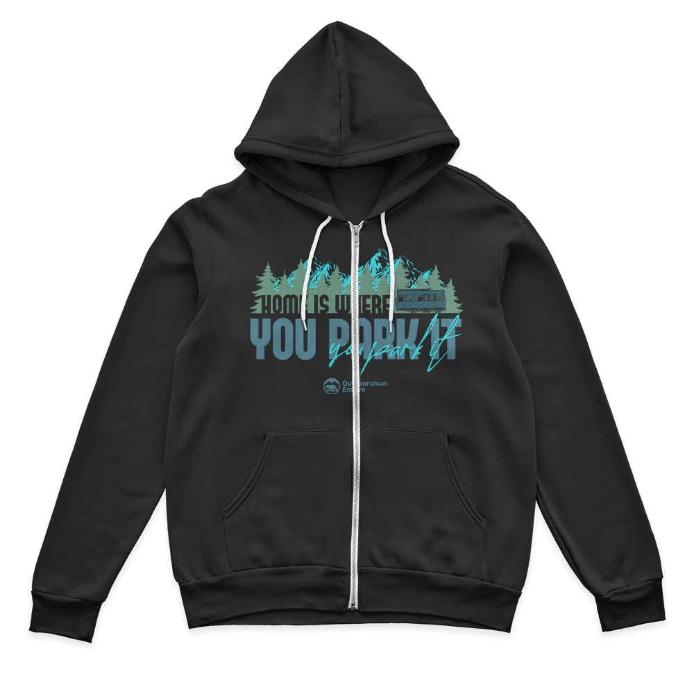 Home Parking Zip Hoodie