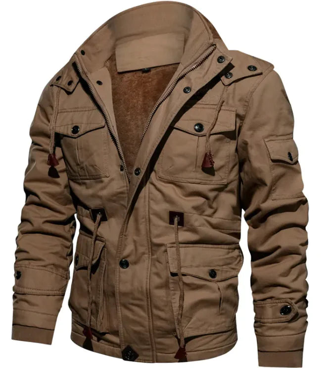 Men's Fashion Leisure Washed-out Coat Top