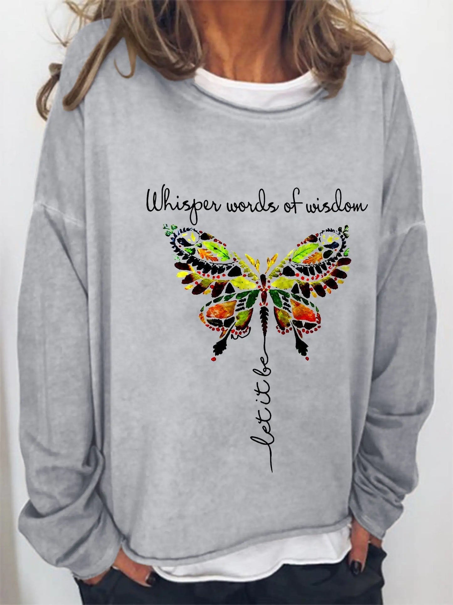 Women's "Words Of Wisdom" Long Sleeve