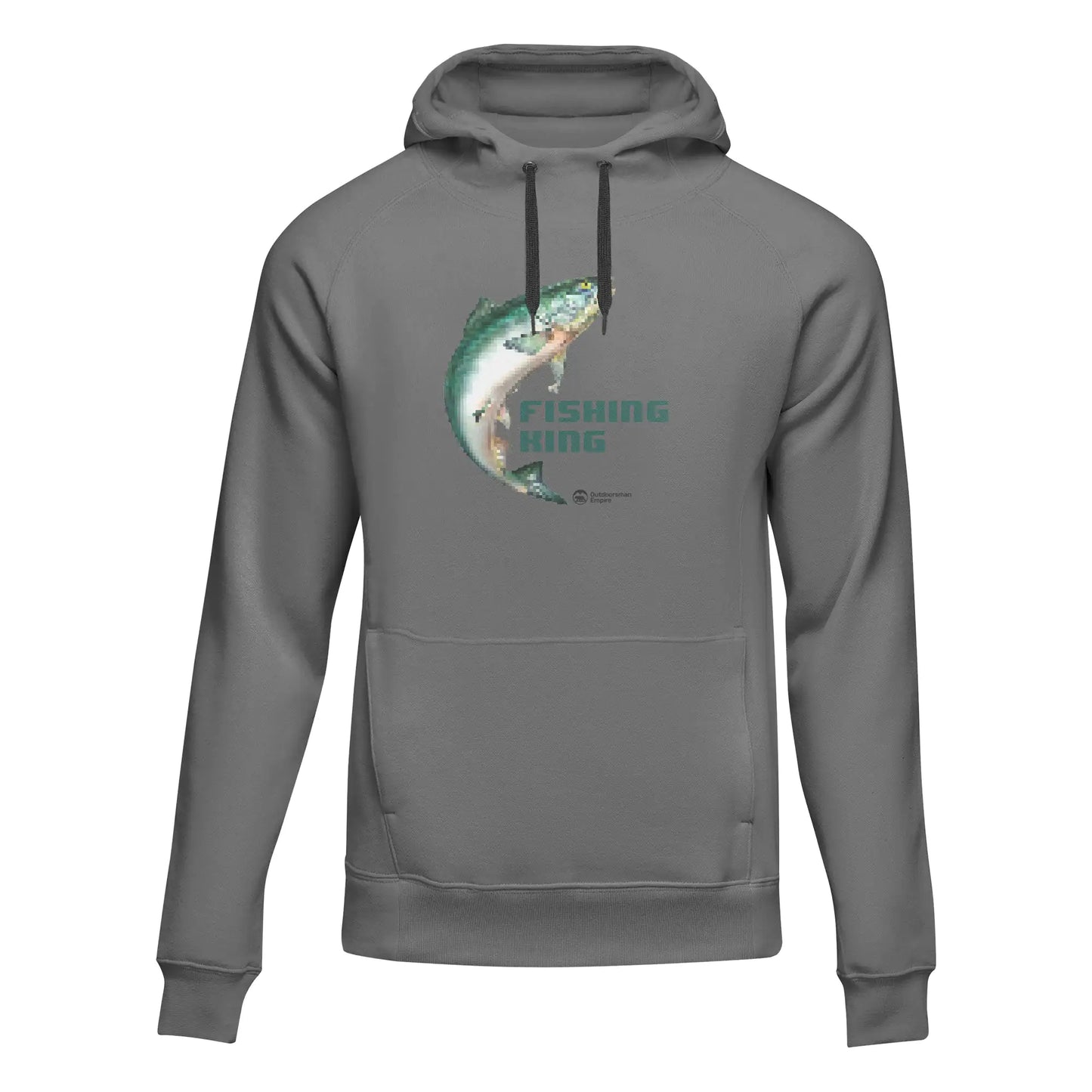 Fishing Pixelated Unisex Hoodie