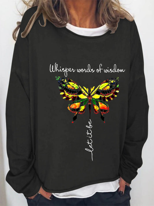 Women's "Words Of Wisdom" Long Sleeve