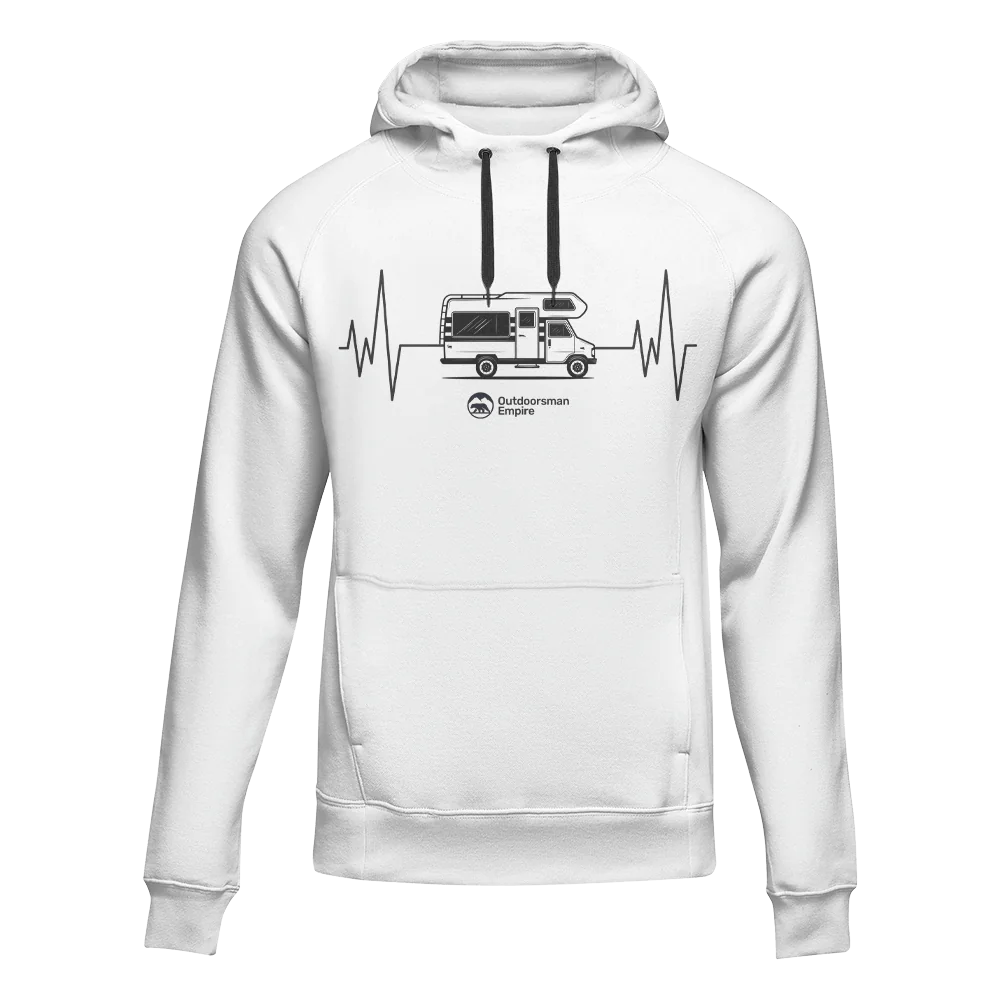 Camping Cardiogram Unisex Hoodie