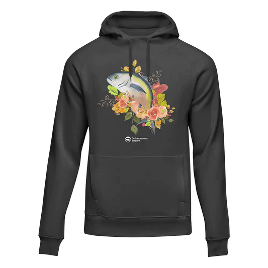 Fishing Flower' Unisex Hoodie