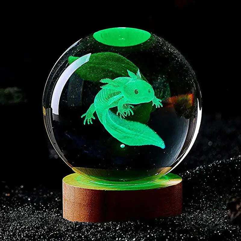 3D Crystal Ball Night Light