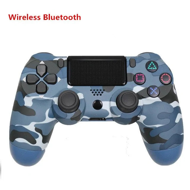 Bluetooth/Wired Dual Vibration Gamepad for PS4 & PS3