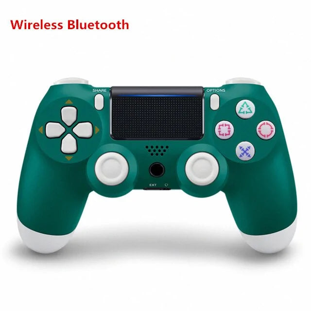 Bluetooth/Wired Dual Vibration Gamepad for PS4 & PS3